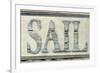 Sail word-Karen Williams-Framed Giclee Print