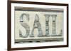 Sail word-Karen Williams-Framed Giclee Print