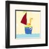Sailboat Adventure I-Erica J^ Vess-Framed Art Print