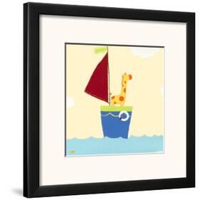 Sailboat Adventure I-Erica J^ Vess-Framed Art Print