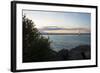 Sailboat And Pier At Dusk-Anthony Paladino-Framed Giclee Print