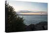 Sailboat And Pier At Dusk-Anthony Paladino-Stretched Canvas