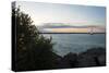 Sailboat And Pier At Dusk-Anthony Paladino-Stretched Canvas