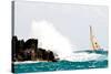 Sailboat Competing in the Grenada Sailing Festival, Grenada-null-Stretched Canvas