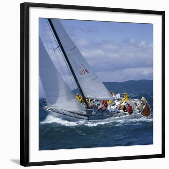 Sailboat Crew-null-Framed Photographic Print