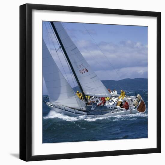 Sailboat Crew-null-Framed Photographic Print