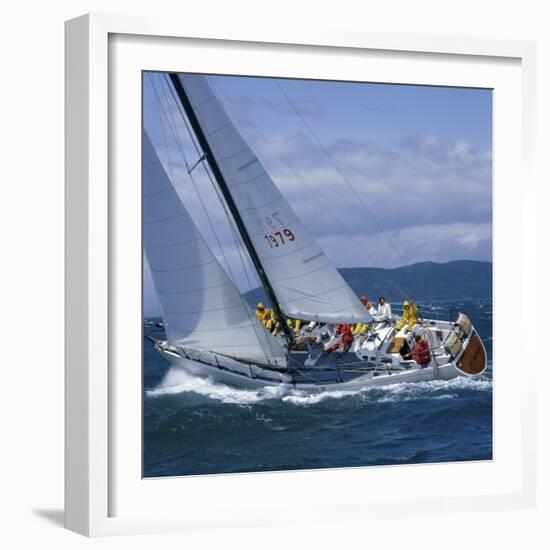 Sailboat Crew-null-Framed Photographic Print