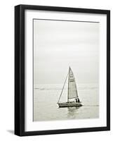 Sailboat D-Toula Mavridou-Messer-Framed Photographic Print