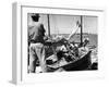 Sailboat Docked at Nassau, Bahamas, C.1950-null-Framed Photographic Print