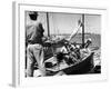 Sailboat Docked at Nassau, Bahamas, C.1950-null-Framed Photographic Print