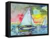 Sailboat Evening-Brenda Brin Booker-Framed Stretched Canvas