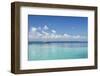 Sailboat in Clear Caribbean Sea, Southwater Cay, Stann Creek, Belize-Cindy Miller Hopkins-Framed Photographic Print