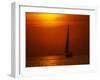 Sailboat in Phuket Thailand, 1990s-null-Framed Premium Photographic Print