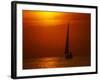 Sailboat in Phuket Thailand, 1990s-null-Framed Photographic Print