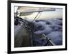 Sailboat in Rough Water, Ticonderoga Race-Michael Brown-Framed Premium Photographic Print