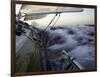 Sailboat in Rough Water, Ticonderoga Race-Michael Brown-Framed Premium Photographic Print