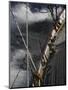 Sailboat in Rough Water, Ticonderoga Race-Michael Brown-Mounted Premium Photographic Print