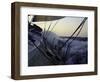 Sailboat in Rough Water, Ticonderoga Race-Michael Brown-Framed Photographic Print