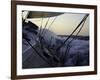 Sailboat in Rough Water, Ticonderoga Race-Michael Brown-Framed Photographic Print