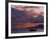 Sailboat in Shallow Water and Sunset-Gary D^ Ercole-Framed Photographic Print