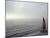 Sailboat in the Sea-null-Mounted Photographic Print