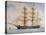 Sailboat, Italy, 19th Century-null-Stretched Canvas