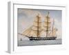 Sailboat, Italy, 19th Century-null-Framed Giclee Print