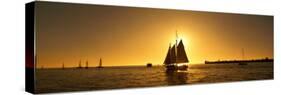 Sailboat, Key West, Florida, USA-null-Stretched Canvas