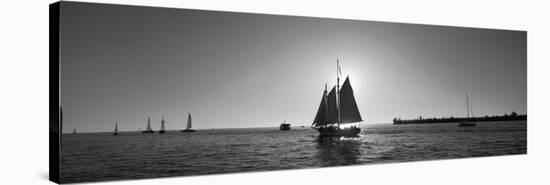 Sailboat, Key West, Florida, USA-null-Stretched Canvas