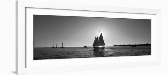 Sailboat, Key West, Florida, USA-null-Framed Photographic Print