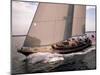 Sailboat Leaning to the Side I-Neil Rabinowitz-Mounted Art Print