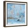 Sailboat No. 1-Marta Wiley-Framed Art Print