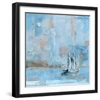 Sailboat No. 1-Marta Wiley-Framed Art Print