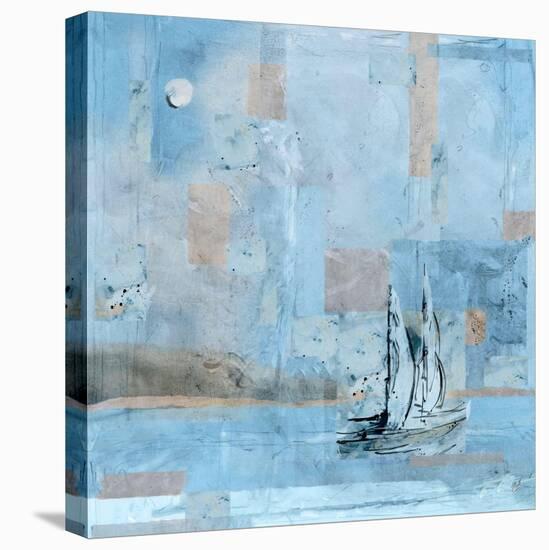 Sailboat No. 1-Marta Wiley-Stretched Canvas
