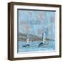 Sailboat No. 2-Marta Wiley-Framed Art Print