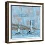 Sailboat No. 2-Marta Wiley-Framed Art Print