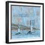 Sailboat No. 2-Marta Wiley-Framed Art Print