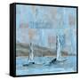 Sailboat No. 2-Marta Wiley-Framed Stretched Canvas