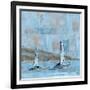 Sailboat No. 2-Marta Wiley-Framed Art Print