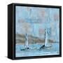 Sailboat No. 2-Marta Wiley-Framed Stretched Canvas