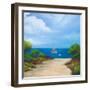 Sailboat on Coast II-Vivien Rhyan-Framed Premium Giclee Print