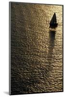 Sailboat on Elliot Bay-Paul Souders-Mounted Photographic Print