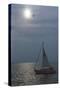 Sailboat on Lake Michigan, Indiana Dunes, Indiana, USA-Anna Miller-Stretched Canvas