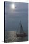 Sailboat on Lake Michigan, Indiana Dunes, Indiana, USA-Anna Miller-Stretched Canvas