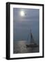 Sailboat on Lake Michigan, Indiana Dunes, Indiana, USA-Anna Miller-Framed Photographic Print