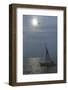 Sailboat on Lake Michigan, Indiana Dunes, Indiana, USA-Anna Miller-Framed Photographic Print