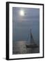 Sailboat on Lake Michigan, Indiana Dunes, Indiana, USA-Anna Miller-Framed Photographic Print