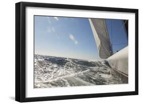 Sailboat on Ocean-null-Framed Photo