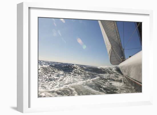 Sailboat on Ocean-null-Framed Photo