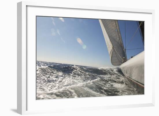 Sailboat on Ocean-null-Framed Photo